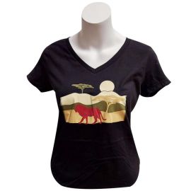 Ladies Lion Safari T-Shirt - Lincoln Park Zoo