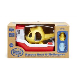 Green Toys™ Rescue Boat & Helicopter