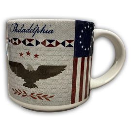 Philly Patriotic Quilt Mug - Independence Visitor Center