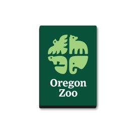 Oregon Zoo Logo Souvenir Magnet