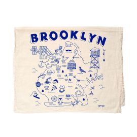 Brooklyn Icons Natural Tea Towel