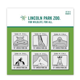 Lincoln Park Zoo 'Zoo-m Call' Magnet Set