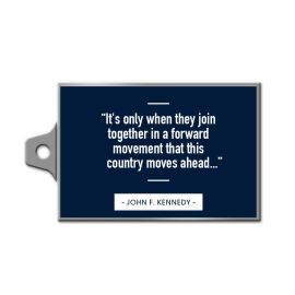 ''Join Together'' Keychain - JFK Library