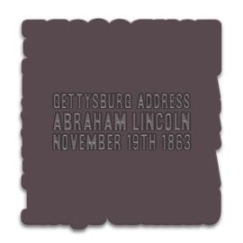 Gettysburg Address Magnet