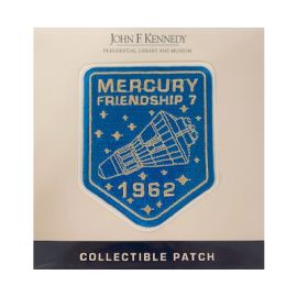 Mercury Friendship 7 Souvenir Patch - JFK Library