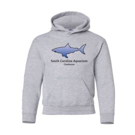 South Carolina Aquarium Shark Youth Hooded Sweatshirt
