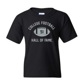College Football Hall of Fame Football Youth T-Shirt