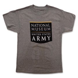 Youth US Army Logo Grey T-Shirt