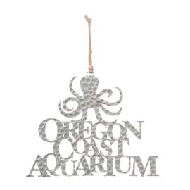 Stainless Steel Oregon Coast Aquarium Octopus Ornament