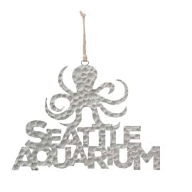 Stainless Steel Seattle Aquarium Octopus Ornament