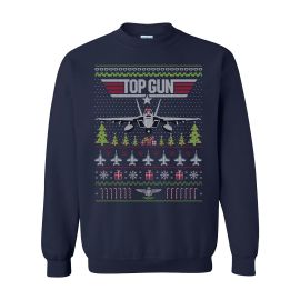 Crewneck Sweatshirt Ugly Sweater Top Gun
