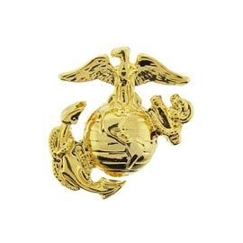 Gold Eagle, Globe & Anchor Lapel Pin - Marine Corps Museum