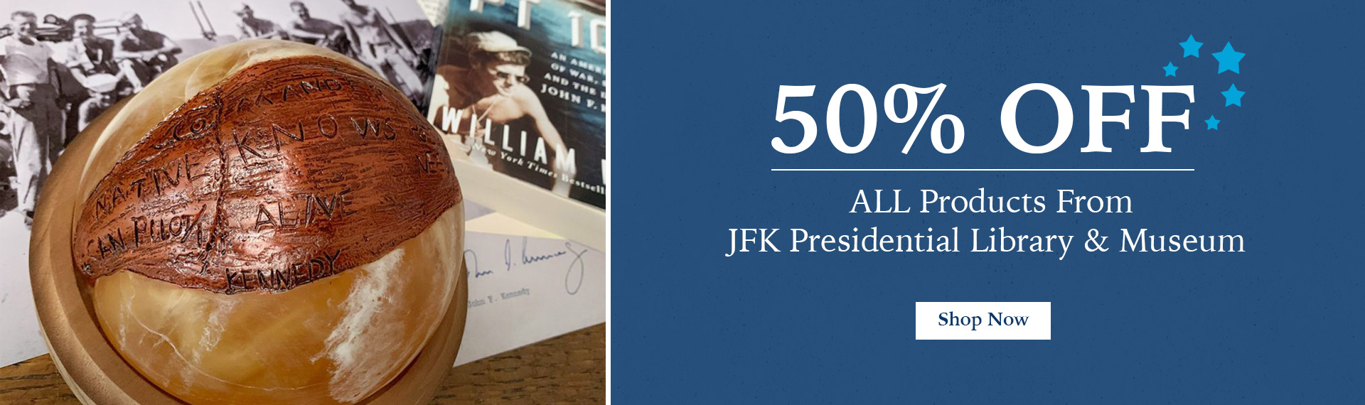 JFK Library Souvenirs 50% off Sale
